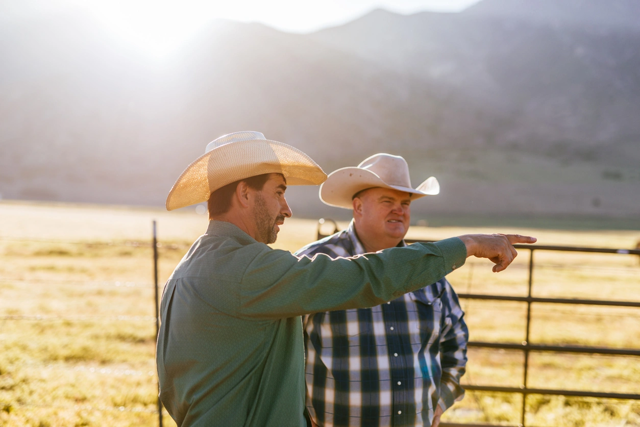 Invest in the next generation Ranch mentor guiding veterans through hands on training